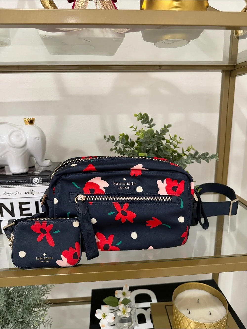 Kate Spade Chelsea Whimsy Floral Camera Bag